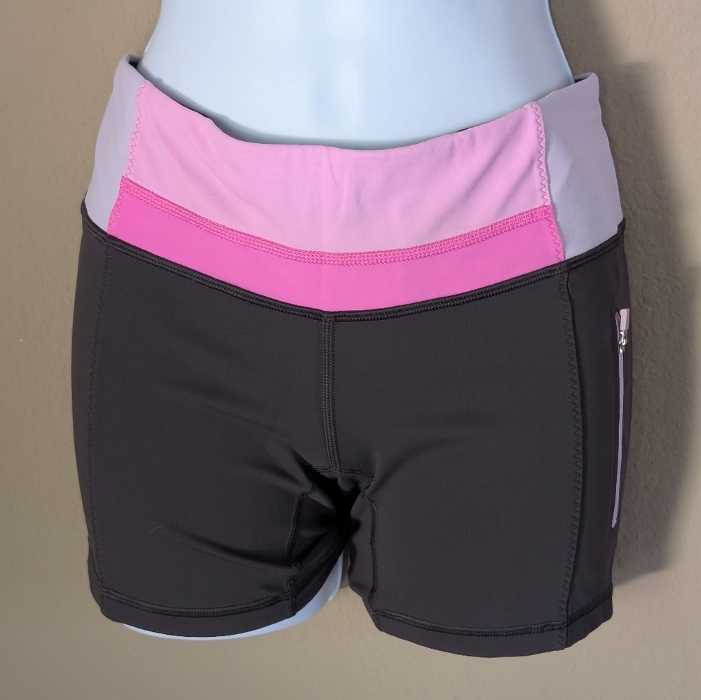 Lululemon Run: Fast Track II Short, 26" waist (S, 4/6)
